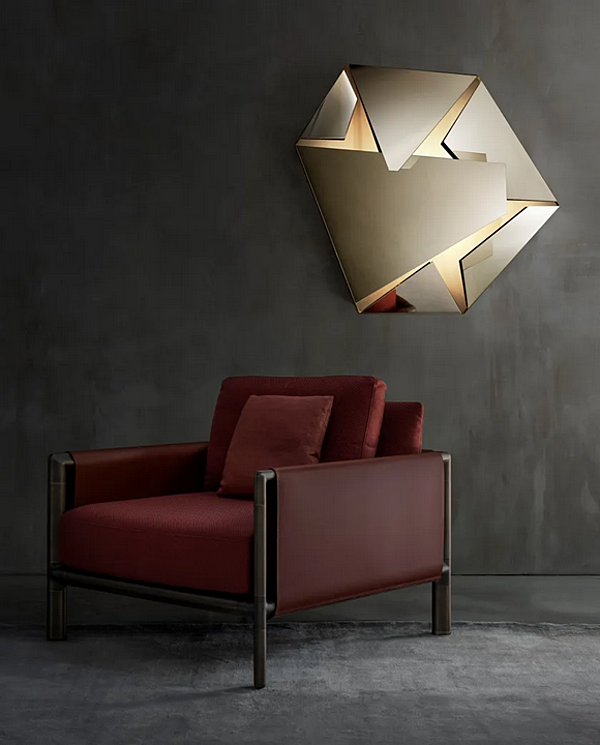 Stainless Steel Wall Lamp Kaleidos GHIDINI1961 factory GHIDINI1961 from Italy. Foto №3
