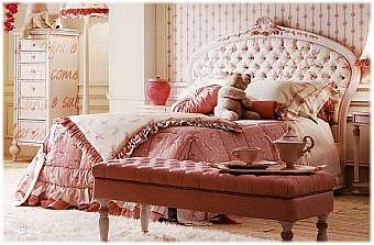Bed VOLPI 5002/M Bed VOLPI 5002/M factory VOLPI from Italy