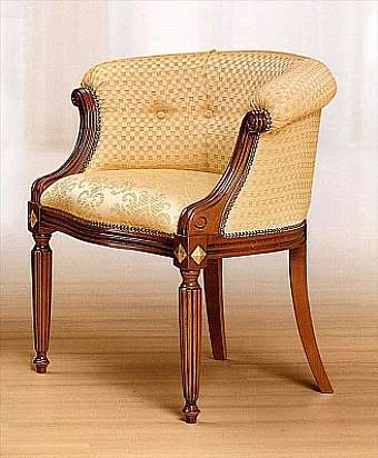 Armchair MORELLO GIANPAOLO 934/N factory MORELLO GIANPAOLO from Italy