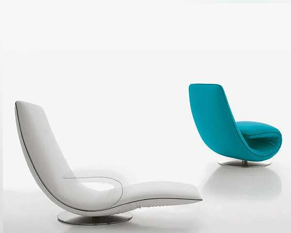 Chaise lounge TONIN CASA RICCIOLO - 7865 factory TONIN CASA from Italy. Foto №2