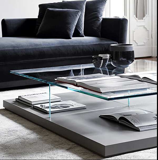 Coffee table MERIDIANI (CROSTI) CLUNY factory MERIDIANI (CROSTI) from Italy. Foto №7